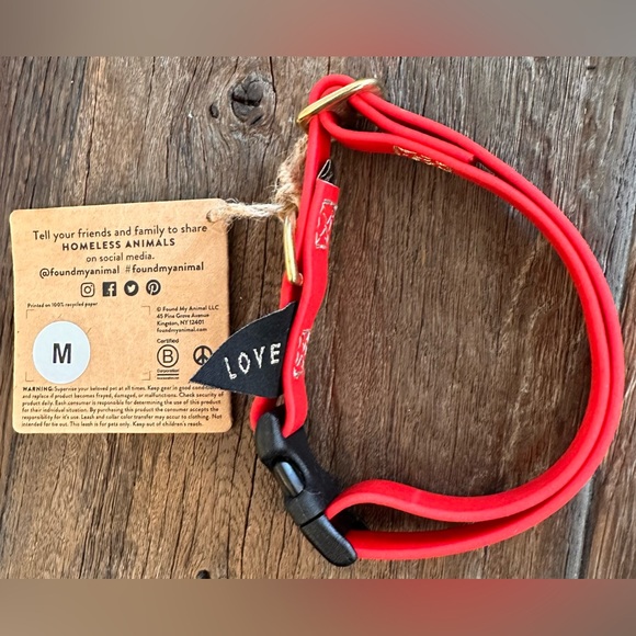 219. NWT Found My Animal Dog Collar - Made in USA - Picture 6 of 9